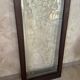 Etched glass door, 1890s