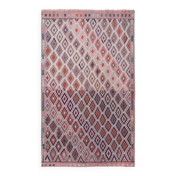 Kilim turc vintage tissé main