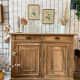 Renovated wooden buffet cabinet