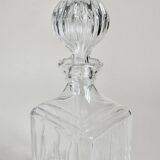 Thick glass whisky carafe