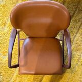 Madsen & Schubell , Fauteuil lounge , années 1950, Danemark