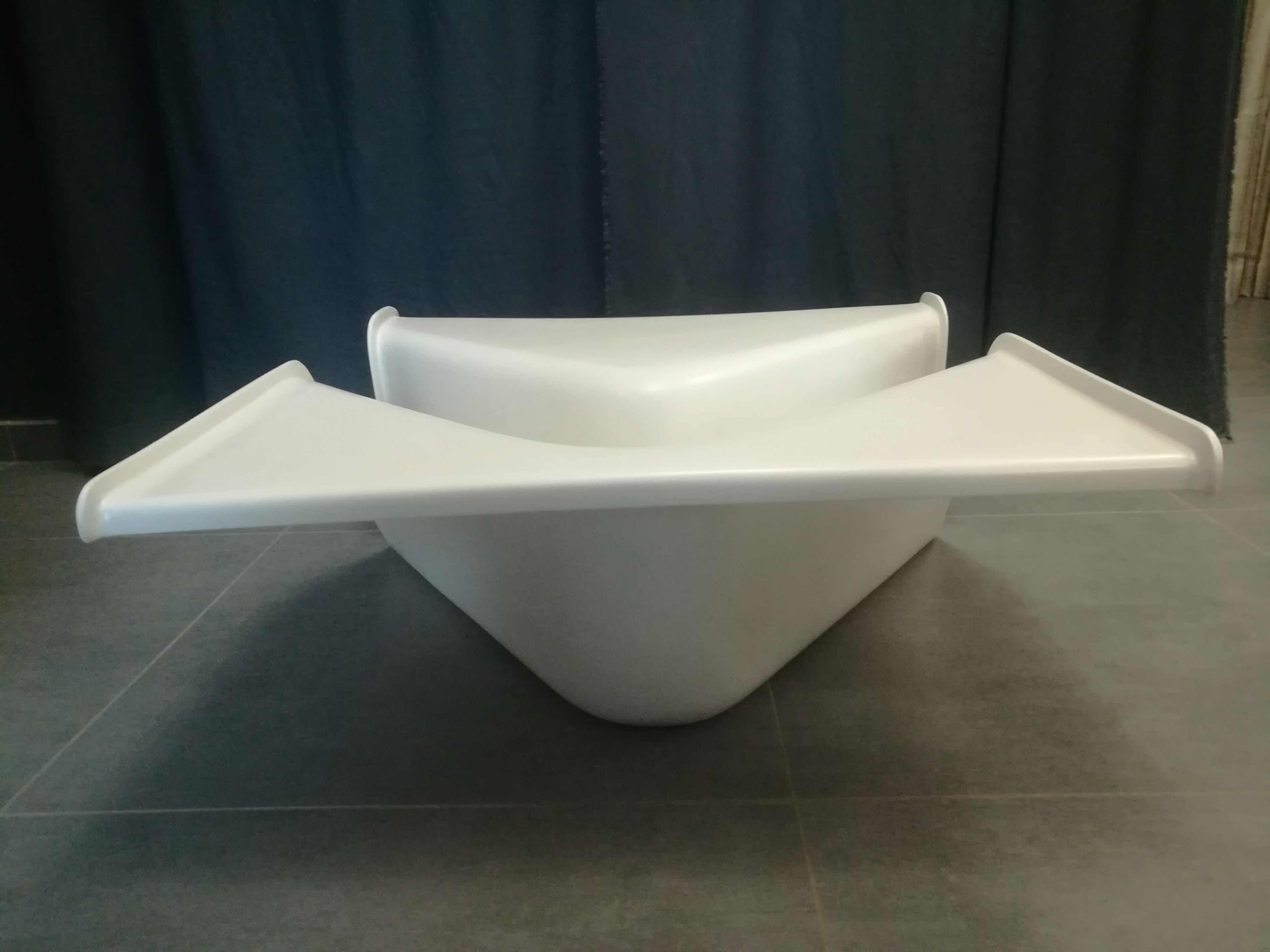 Kappa coffee table by Leonardi and Stagi