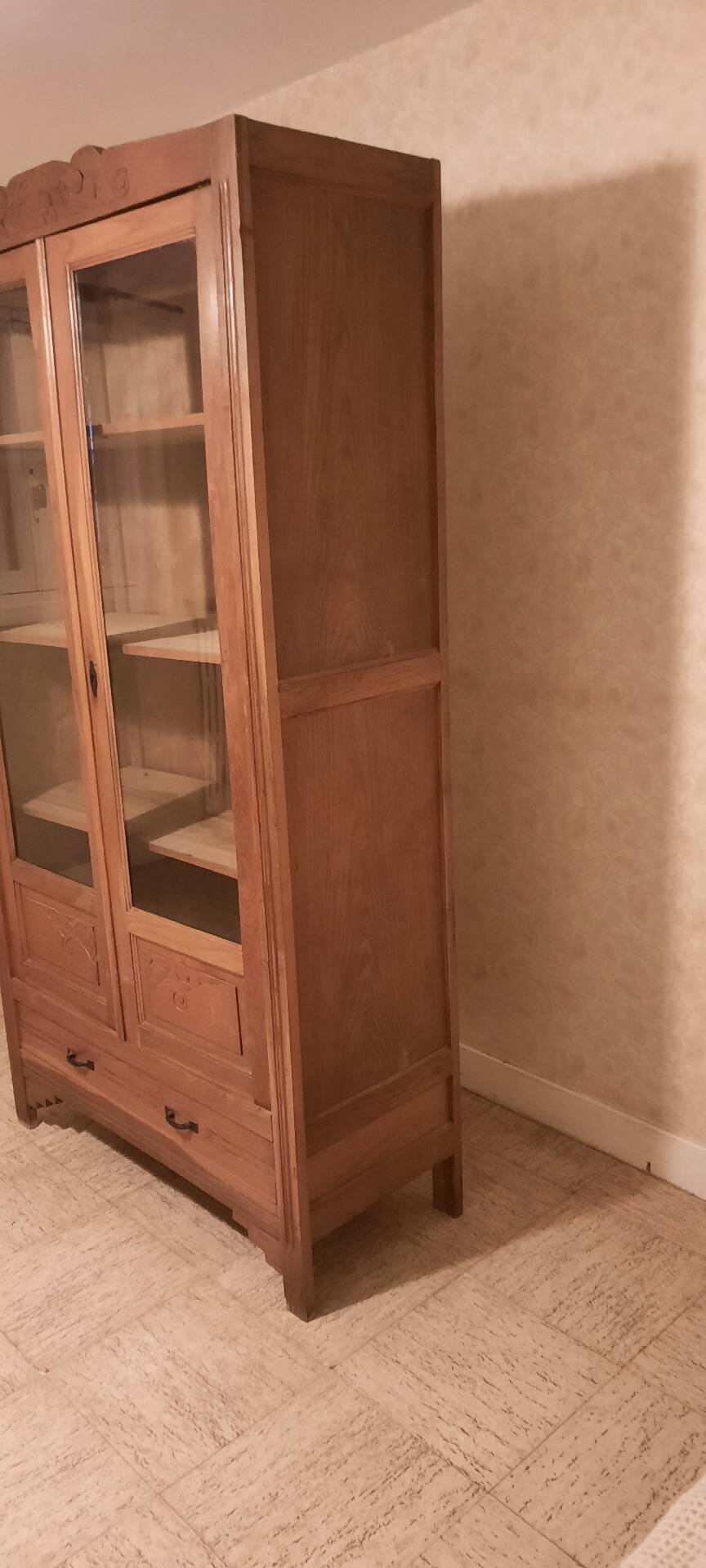 Vintage display cabinet
