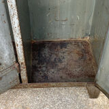 1940s industrial workshop locker room