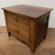 Low walnut cabinet