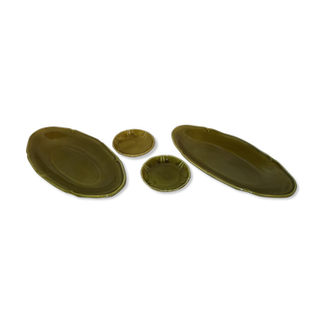 Set of 4 Gien dishes