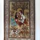Handmade Persian Tabriz Silk Rug 92x61cm