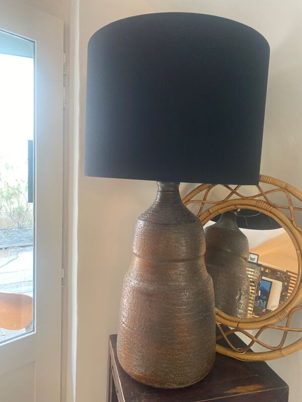 Lampe en céramique Accolay Vintage