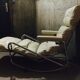 Chaise longue rocking-chair