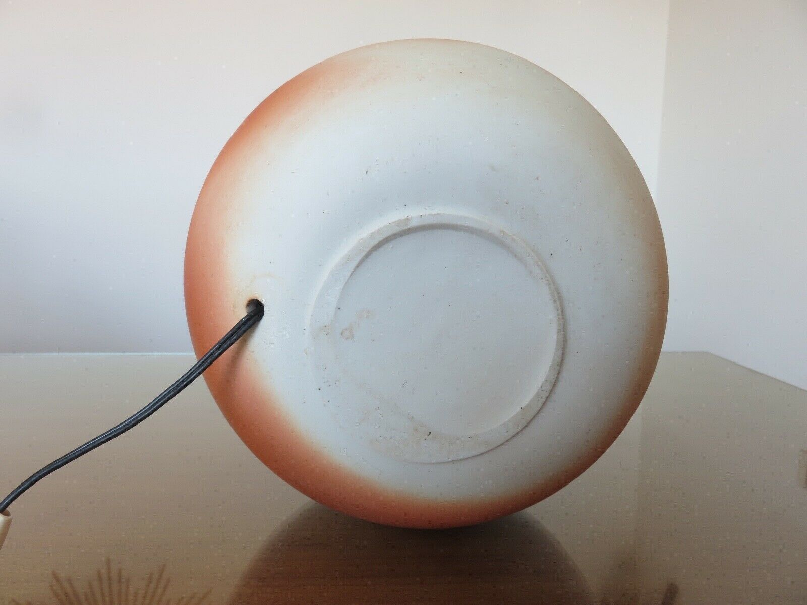 Lamp " ball " in ceramic 50s 60s