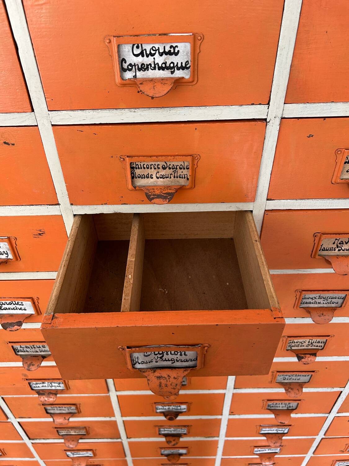 Seed trade furniture