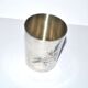 ERCUIS Rocaille silver-plated engraved metal cup/tumbler