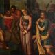 The Continence of Scipio, oil on panel, Italy 17th century.