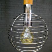 Unique Italian 'urban' hanging lamp by Esperia Luci