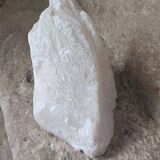 Bust of a woman in a block of alabaster