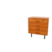 Vintage retro teak chest of drawers, 60s-70s style, 50s.