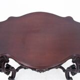 Rococo mahogany table, France, circa 1870.