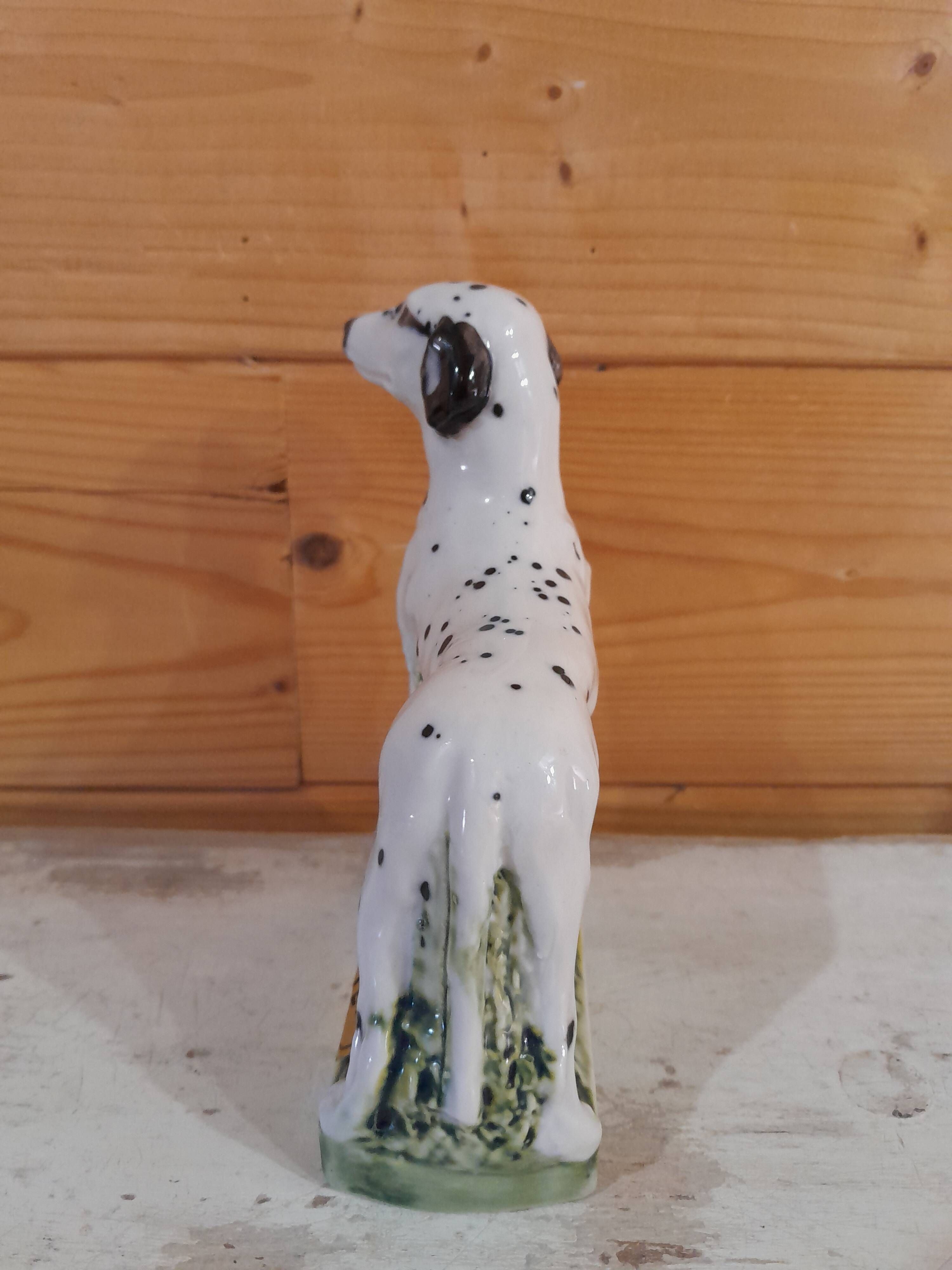Old Garnier Liqueur Bottle - Dalmatian Dog (1972) - Vintage