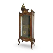 Elegant antique display cabinet, dating to 19th century
