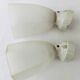 Pair of porcelain and ancient opaline sconces circa 1900/1930