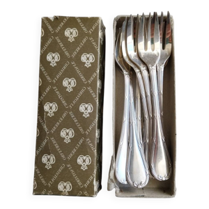 12 fourchettes à huitres - christofle