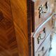 Semainier Louis XV marble brocatello and bronze