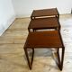 Nested tables Quadrille in teak G Plan, 1960s