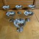 Set of 6 ice cream bowls rémy letang stainless steel vintage design #e407