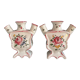 Paire de bouquetières anciennes