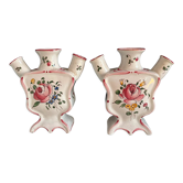 Pair of old flower girls