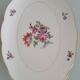 Pot à lait et son plat de présentation en porcelaine émaillée de Limog