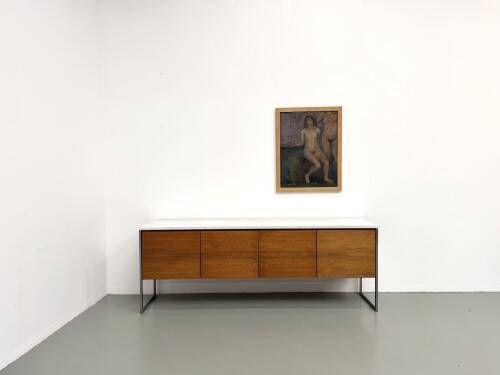 Modernist enfilade by Arno, in Rio rosewood.