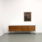 Modernist enfilade by Arno, in Rio rosewood.