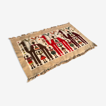 Colorful ethnic tapestry