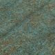 1970s 232 cm x 319 cm turquoise wool carpet