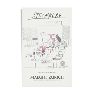 Affiche Saul Steinberg - 1971