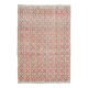 Tapis couloir vintage turc Oushak fait main en laine et coton gris 169x248 cm des années 1970