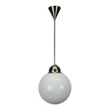 Lustre suspendu globe en verre Art déco, Europe, années 1930