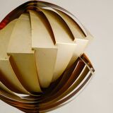 Suspension vintage danoise en laiton « Tivoli » Louis Weisdorf du milieu du siècle, années 1960