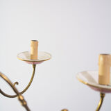 Flemish Ceramic Floral Chandelier