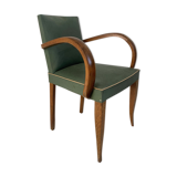 50's vintage green bridge chair