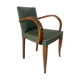50's vintage green bridge chair
