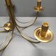 CVL (Val de Loire Creations) ~ Chandelier ~ Chatelet Collection - 5 lights ~ Burnished brass - 21st century