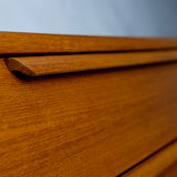 Vintage teak chest of drawers by Wk Möbel, 1970s