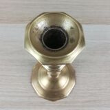 Brass candle holder h19cm