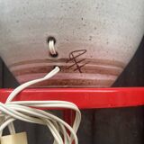 Pierre Pissareff, two-light lamp, signed, Dlg of Georges Pelletier