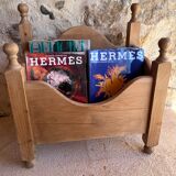 Wooden magazine holders