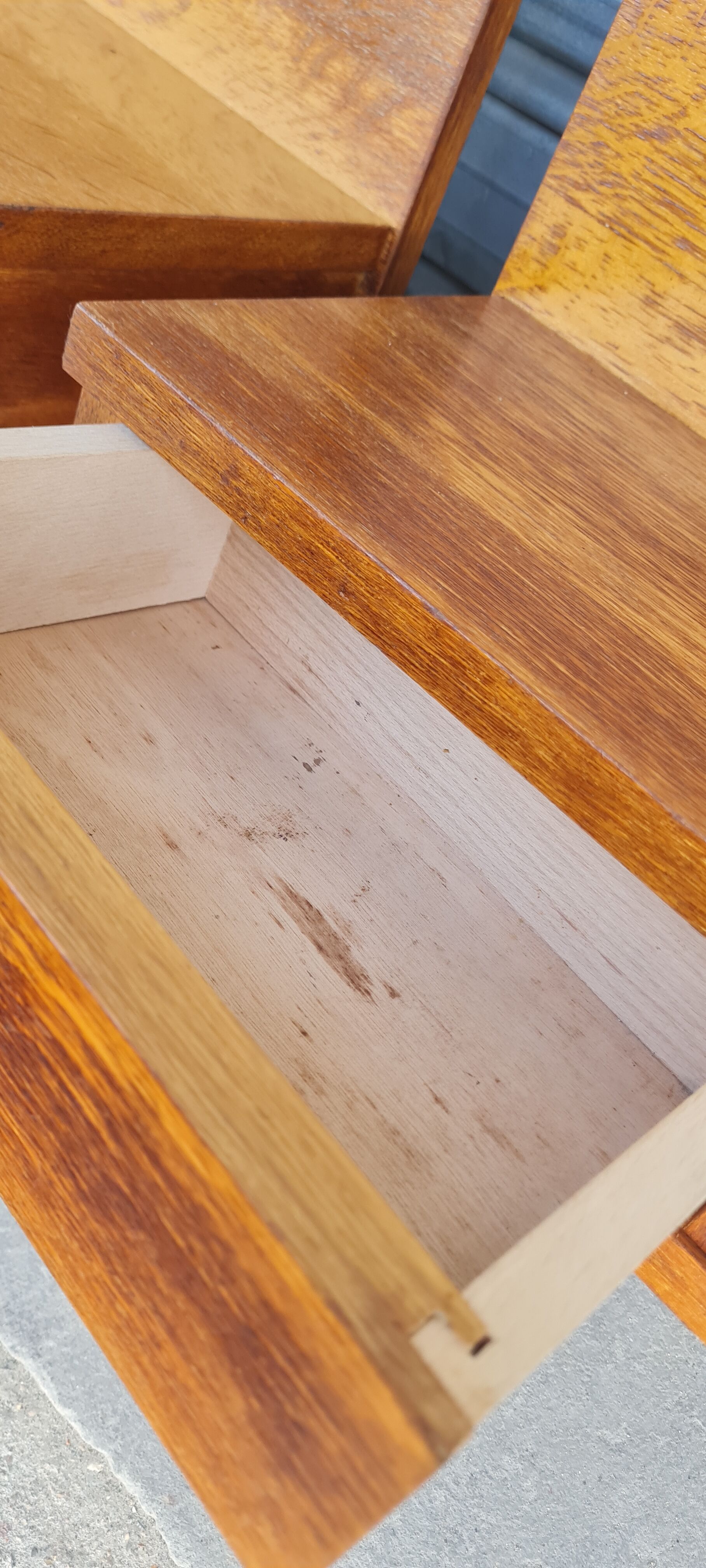 Scandinavian wall bedside