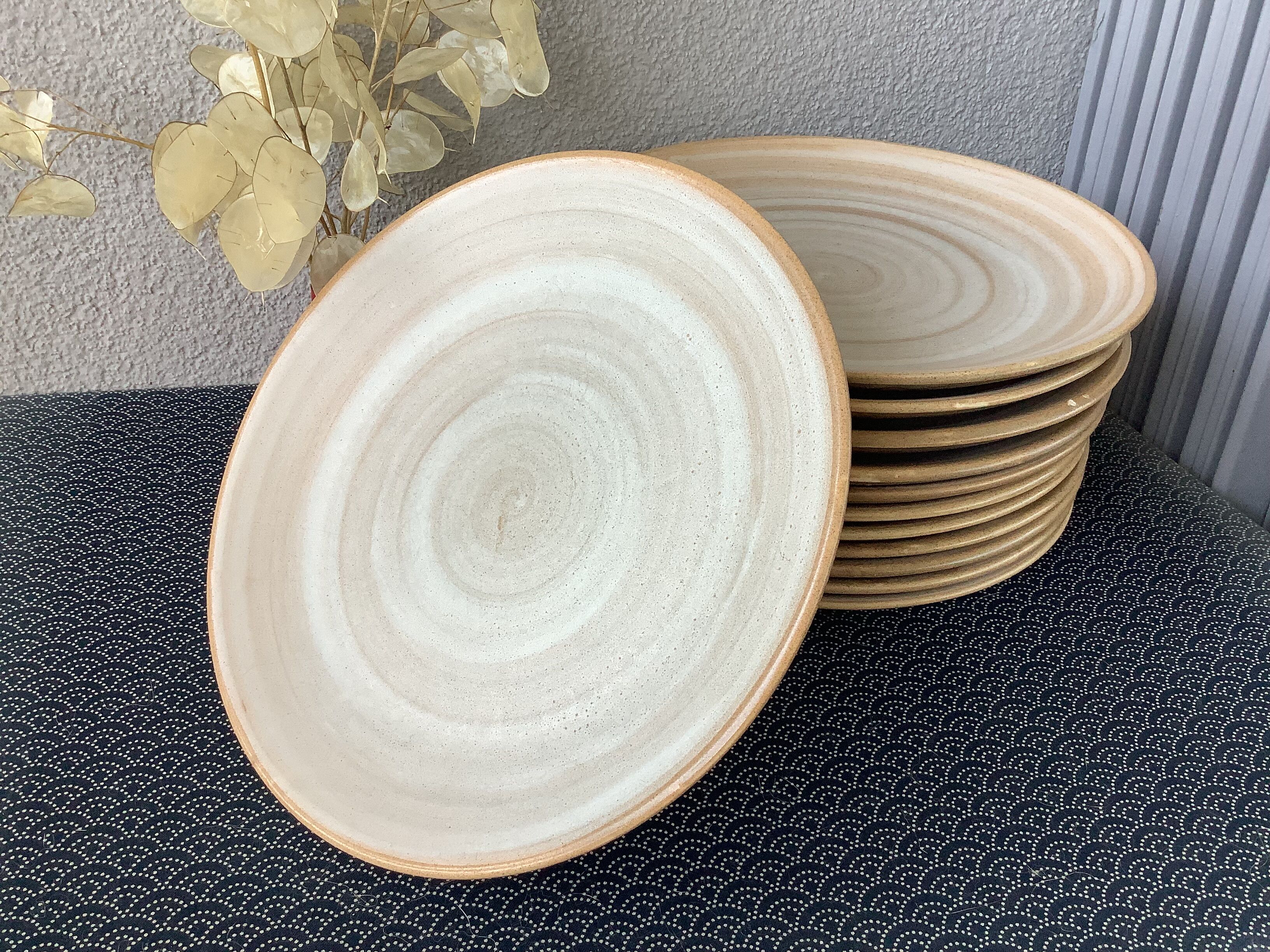 Niderviller plates model Modernist style stone