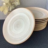 Niderviller plates model Modernist style stone